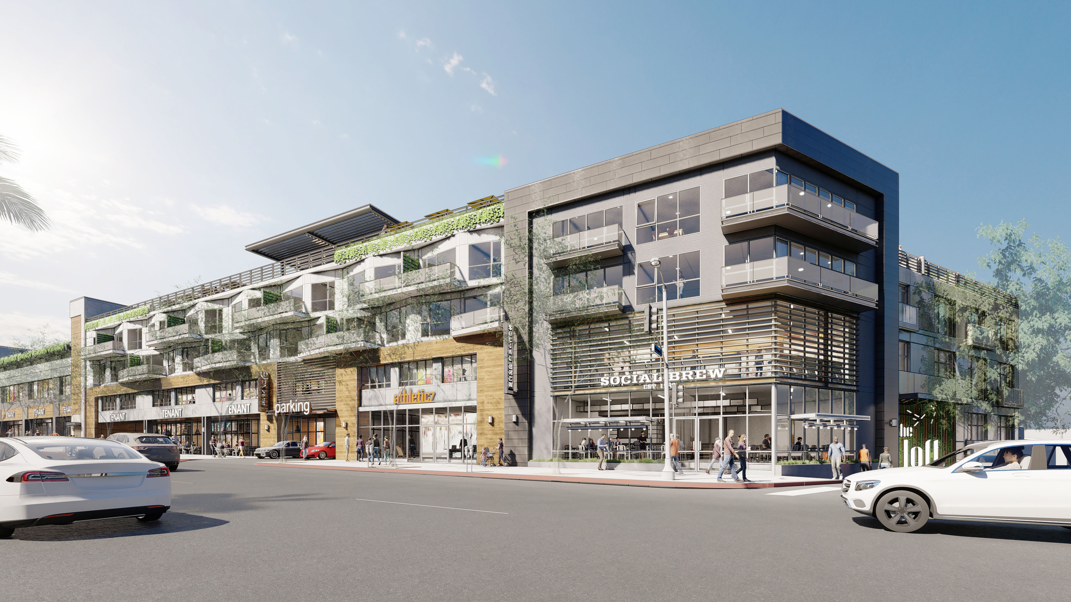 Mixed Use Development Roofing — commercial roofing